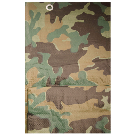 ERICKSON 8'X10Ft Camo Mid Grade Poly Tarp 57004